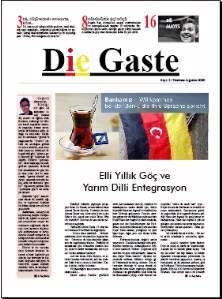 Die Gaste 2. Sayı / Temmuz-Ağustos 2008
