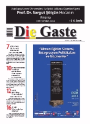 Die Gaste, SAYI: 23 / Eylül-Ekim 2012
